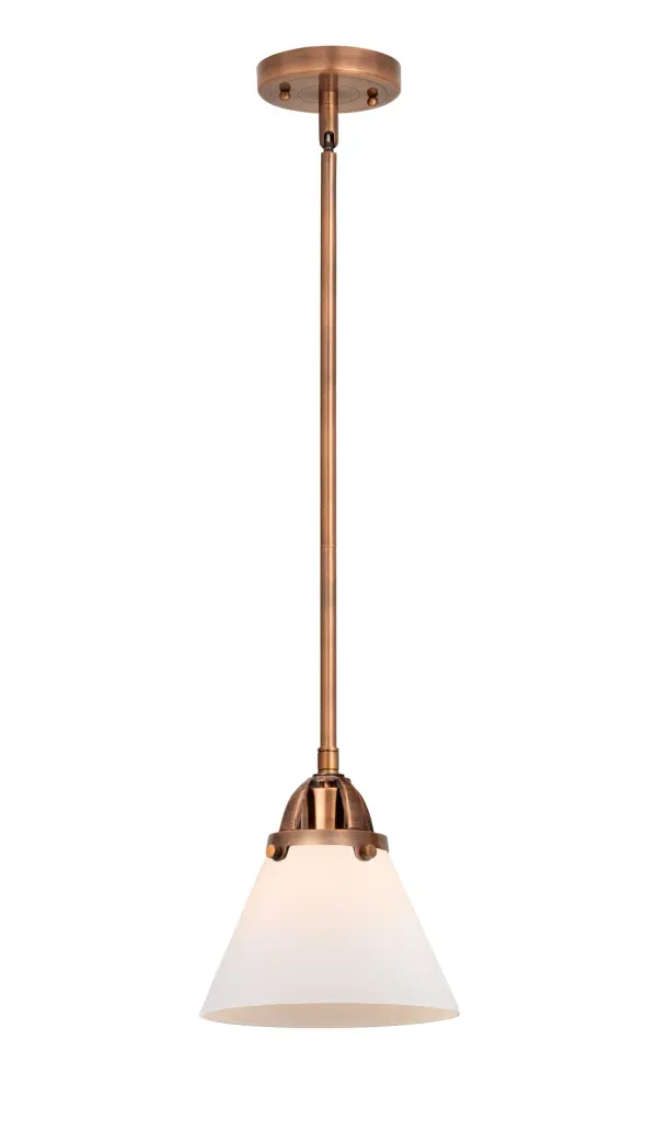 The Nouveau 2 is a highly detailed work of art that draws the eyes into its base and arm detail. The true show stopping piece is the beautifully curved glass shade that's sure to wow you and guests alike.