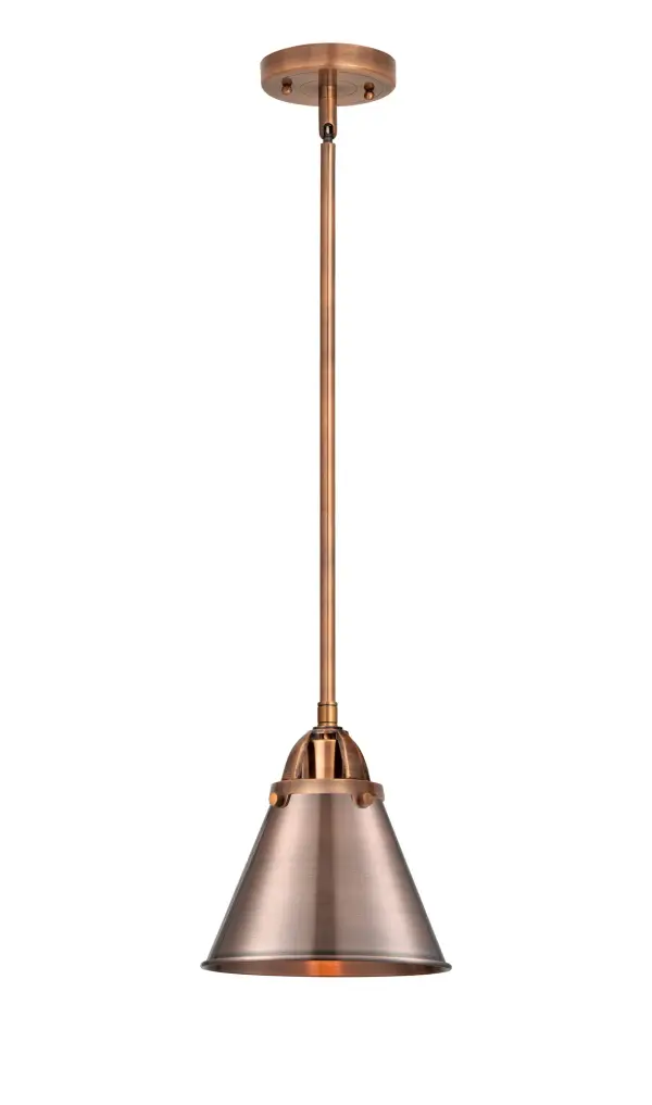 The Nouveau 2 is a highly detailed work of art that draws the eyes into its base and arm detail. The true show stopping piece is the beautifully curved glass shade that's sure to wow you and guests alike.