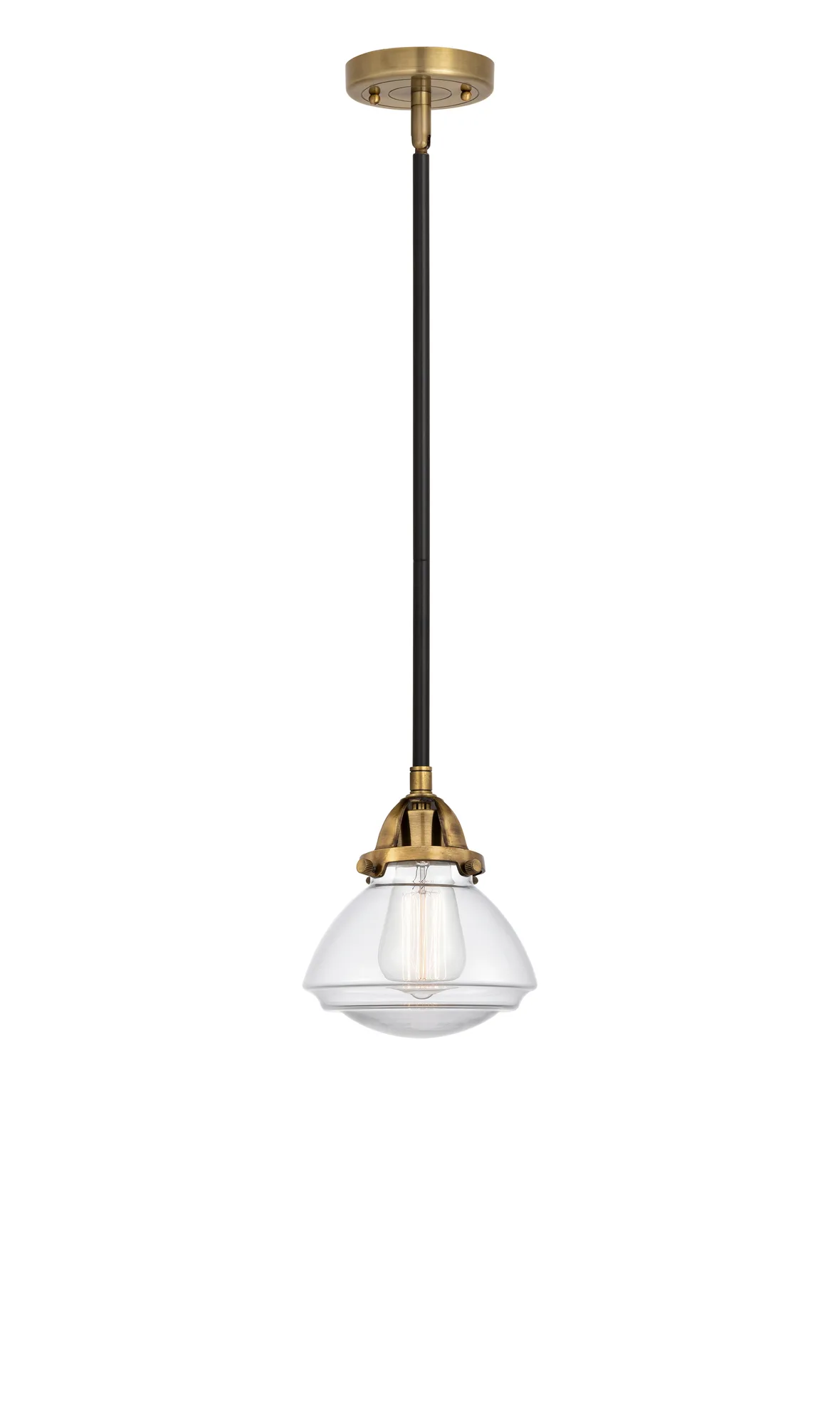 Olean - Black Antique Brass - Mini Pendant