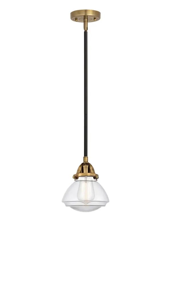 The Nouveau 2 is a highly detailed work of art that draws the eyes into its base and arm detail. The true show stopping piece is the beautifully curved glass shade that's sure to wow you and guests alike.