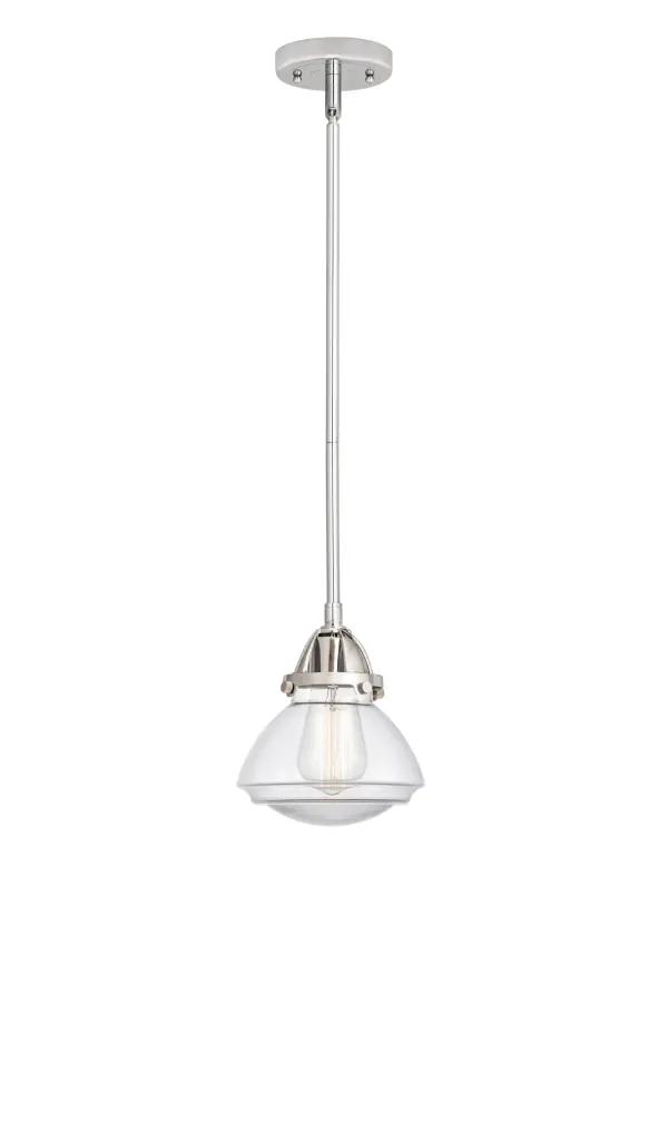 The Nouveau 2 is a highly detailed work of art that draws the eyes into its base and arm detail. The true show stopping piece is the beautifully curved glass shade that's sure to wow you and guests alike.