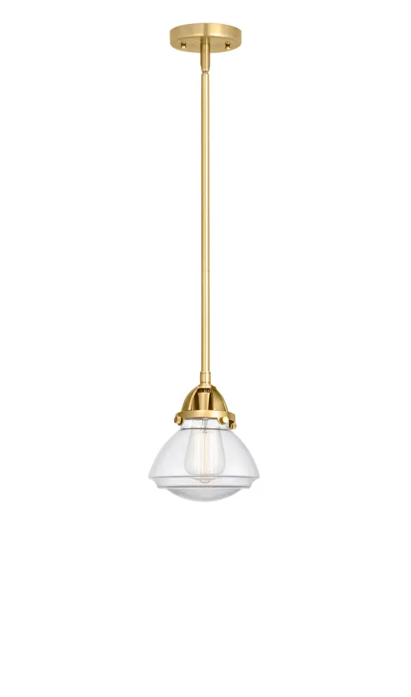 The Nouveau 2 is a highly detailed work of art that draws the eyes into its base and arm detail. The true show stopping piece is the beautifully curved glass shade that's sure to wow you and guests alike.