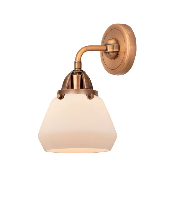 The Nouveau 2 is a highly detailed work of art that draws the eyes into its base and arm detail. The true show stopping piece is the beautifully curved glass shade that's sure to wow you and guests alike.