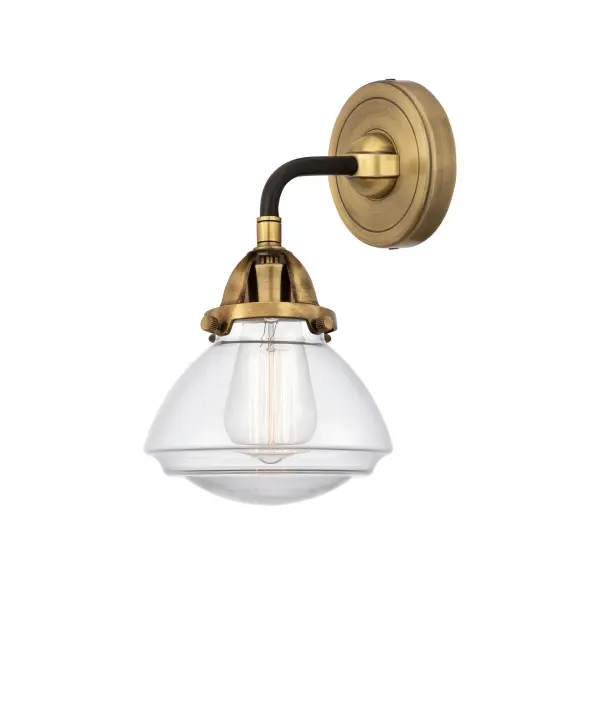 The Nouveau 2 is a highly detailed work of art that draws the eyes into its base and arm detail. The true show stopping piece is the beautifully curved glass shade that's sure to wow you and guests alike.