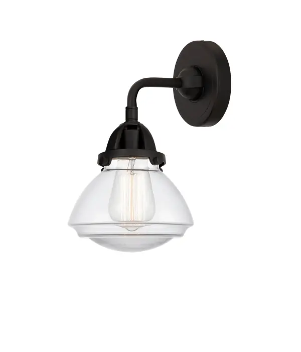 The Nouveau 2 is a highly detailed work of art that draws the eyes into its base and arm detail. The true show stopping piece is the beautifully curved glass shade that's sure to wow you and guests alike.