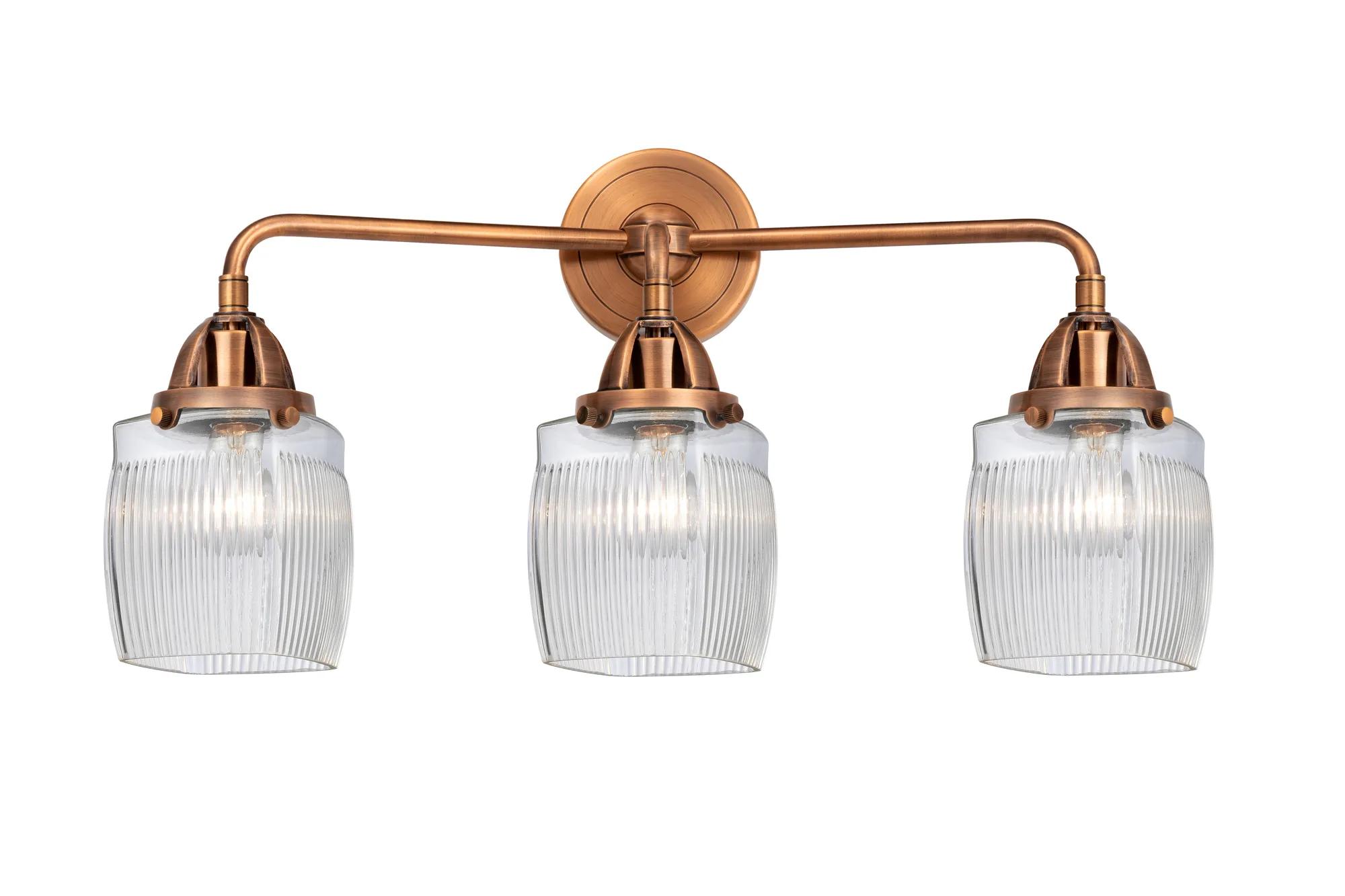Colton - Antique Copper - Bath Vanity Light