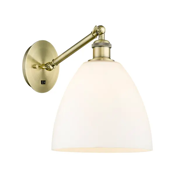 A truly dynamic fixture, the Ballston fits seamlessly amidst most décor styles. Its sleek design and vast offering of finishes and shade options makes the Ballston an easy choice for all homes.