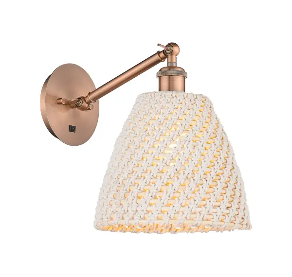 A truly dynamic fixture, the Ballston fits seamlessly amidst most décor styles. Its sleek design and vast offering of finishes and shade options makes the Ballston an easy choice for all homes.
