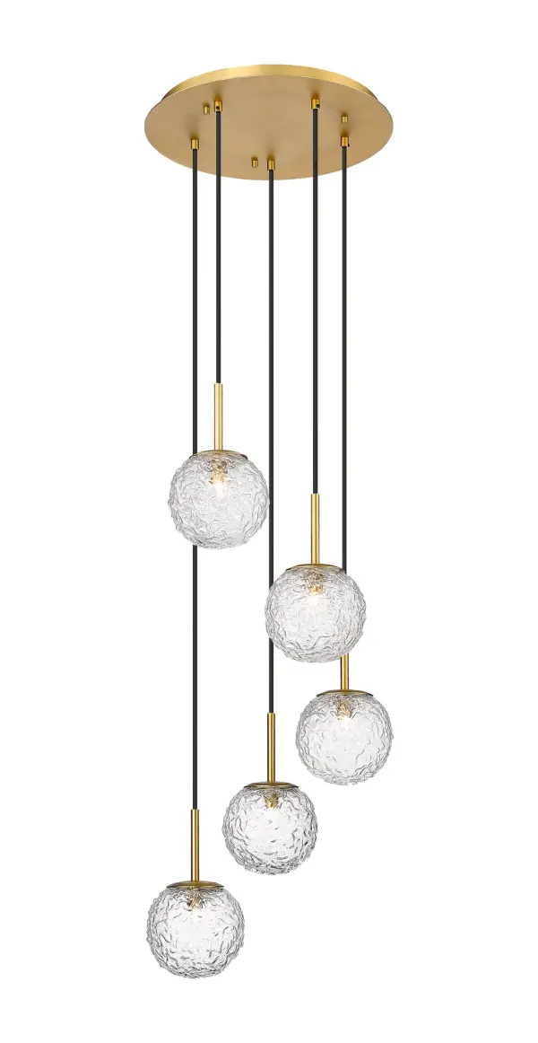 Discover the Barrington Collection, where modern design meets the timeless charm of the natural world. Each piece in this collection features an effortlessly flowing aesthetic, cradled within a radiant clear glass globe. These fixtures stand as a testament to enduring beauty, merging sleek contemporary lines with organic elegance to capture the imagination.