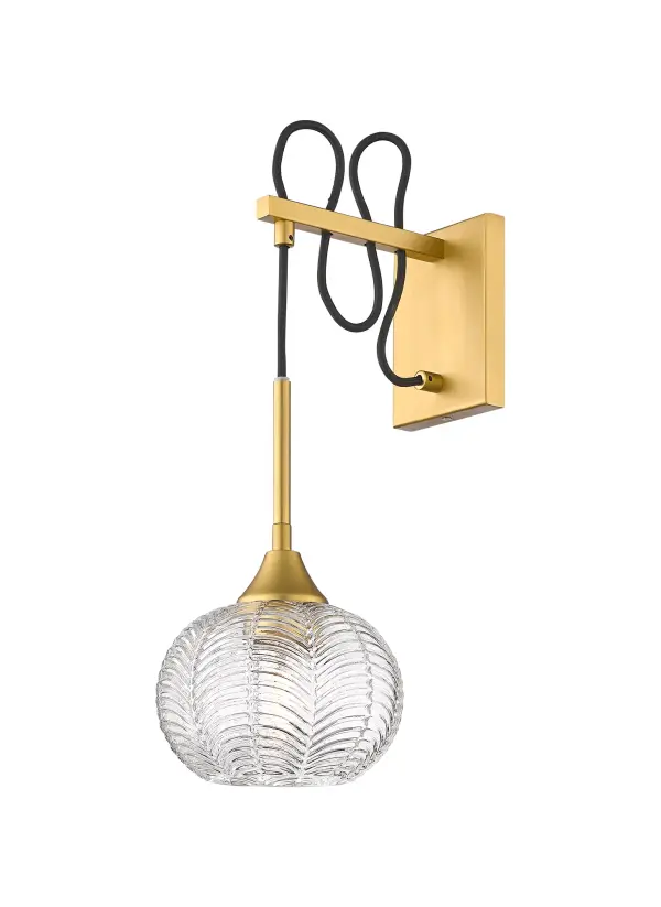 Elegance redefined, the Berkshire Collection offers a seamless fusion of classic sophistication and contemporary flair. Characterized by its distinctive herringbone pattern, each fixture presents a unique and refined aesthetic. The clear glass components enhance this modern appeal, allowing light to disperse captivatingly and illuminate any space with a warm, inviting glow.