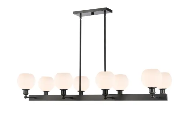 Spherical glass globes soften the industrial look in the Concord Collection.  The fixtures will blend seamlessly into a room or become a focal point of any decor.