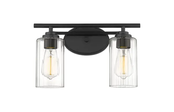 The Ice collection is subtle elegance for any décor style. An Edison style bulb’s soft light is perfectly complimented by the delicate ripples of the glass shade reminiscent of art nouveau design. Perfect for bath vanity lighting, this one-light fixture adds charm to any space.
