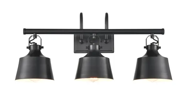The rustic style of the Provin Collection is accentuated by the farmhouse style shade shape. 180-degree swivel capabilities allow for each fixture to be completely customizable, offering the best lighting possible for your desired space.