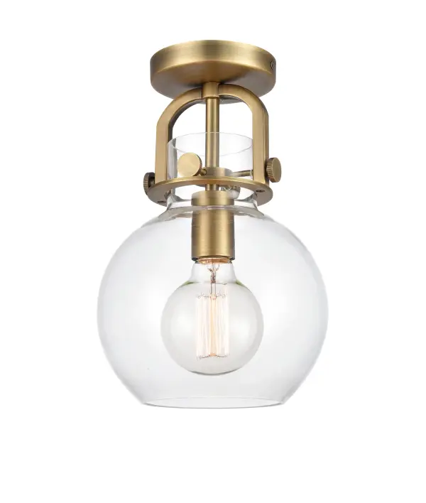 The Newton is a modern industrial collection that incorporates Exceptional architectural details and heavy metal design. These fixtures come together with a cone, bell, or sphere shaped shade, in metal or glass. Making this collection perfect for creating a truly exceptional space.