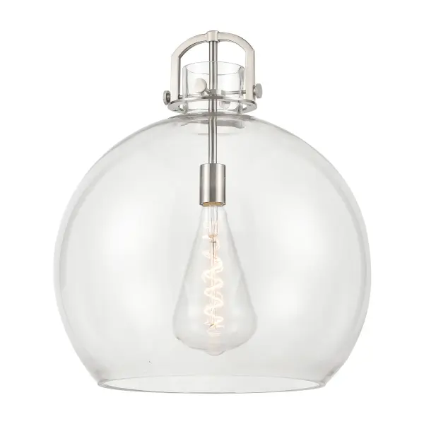The Newton is a modern industrial collection that incorporates Exceptional architectural details and heavy metal design. These fixtures come together with a cone, bell, or sphere shaped shade, in metal or glass. Making this collection perfect for creating a truly exceptional space.