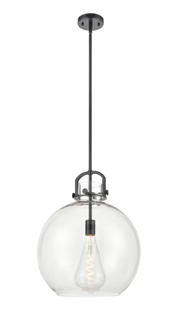 The Newton is a modern industrial collection that incorporates Exceptional architectural details and heavy metal design. These fixtures come together with a cone, bell, or sphere shaped shade, in metal or glass. Making this collection perfect for creating a truly exceptional space.