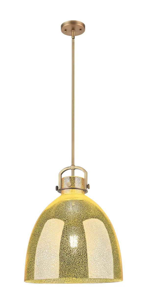 The Newton Bell is a modern industrial collection that incorporates exceptional architectural details and classic bell shaped shade. The delicately curved glass or metal shade complements the clean lines of this restoration inspired line of fixtures. The Newton Bell pendant is the ultimate choice for a kitchen light that combines functionality with contemporary design.