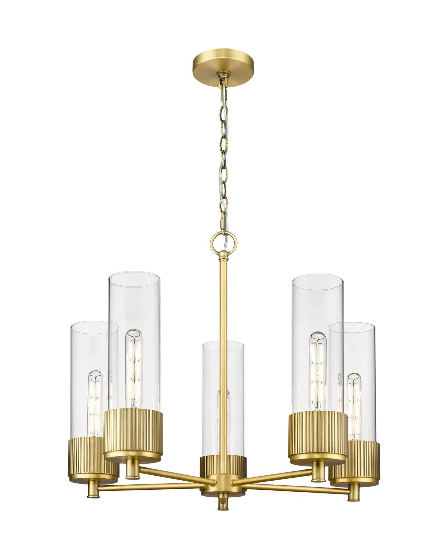 Bolivar - Brushed Brass - Chandelier - Image 1