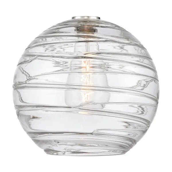 Details abound in the Crown Point Collection with an industrial take on modern sophistication. This stunning line of fixtures features cylindrical glass set in an updated restoration style frame with intricate knurling detail on the sockets, canopy, and finials.