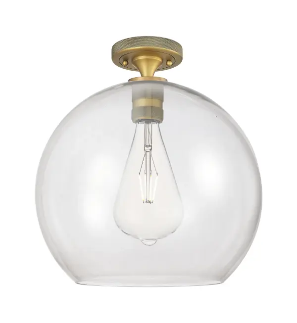 Details abound in the Crown Point Collection with an industrial take on modern sophistication. This stunning line of fixtures features cylindrical glass set in an updated restoration style frame with intricate knurling detail on the sockets, canopy, and finials.