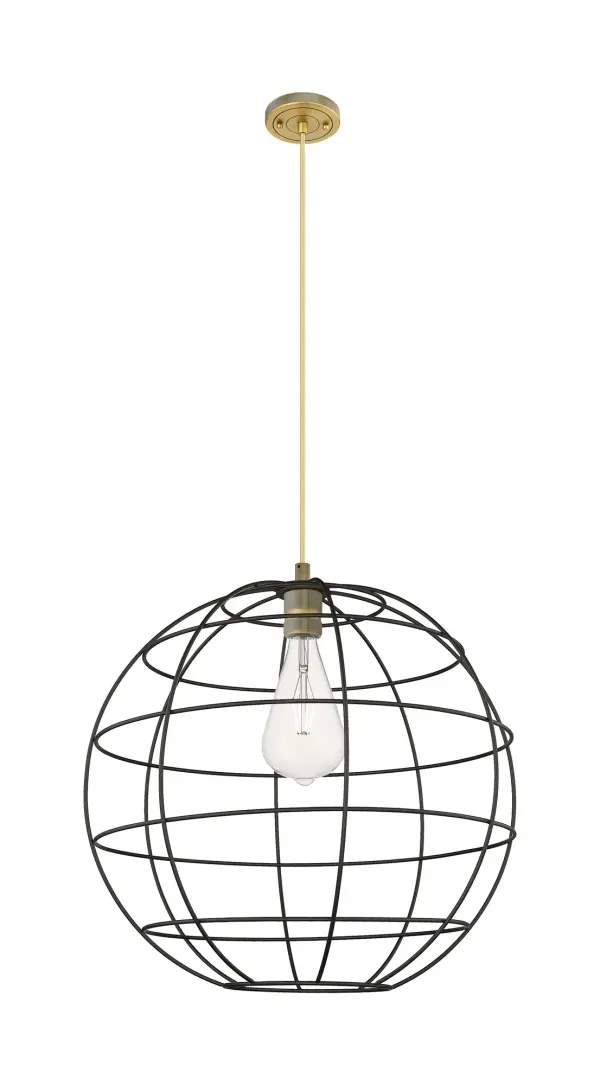 Details abound in the Crown Point Collection with an industrial take on modern sophistication. This stunning line of fixtures features cylindrical glass set in an updated restoration style frame with intricate knurling detail on the sockets, canopy, and finials.