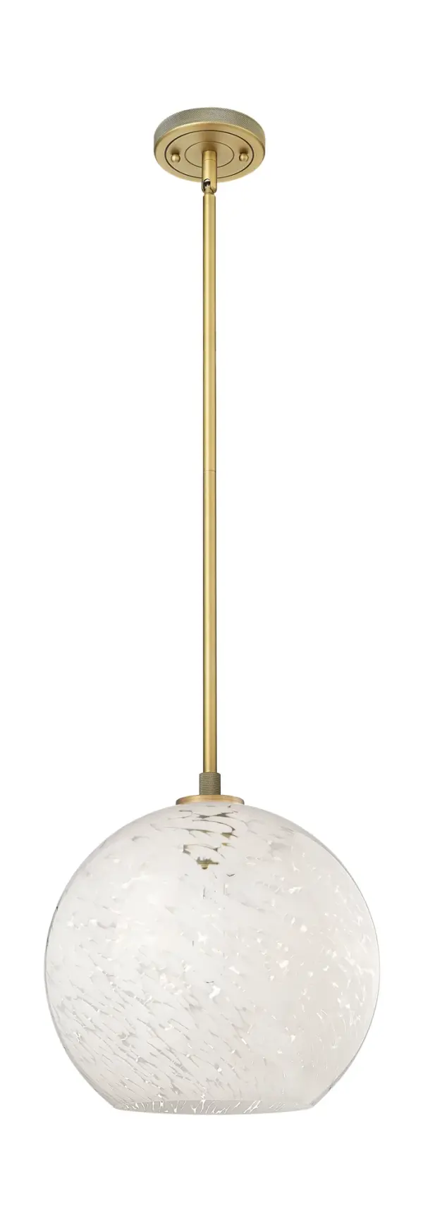 Details abound in the Crown Point Collection with an industrial take on modern sophistication. This stunning line of fixtures features cylindrical glass set in an updated restoration style frame with intricate knurling detail on the sockets, canopy, and finials.