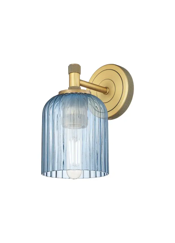 Details abound in the Crown Point Collection with an industrial take on modern sophistication. This stunning line of fixtures features cylindrical glass set in an updated restoration style frame with intricate knurling detail on the sockets, canopy, and finials.