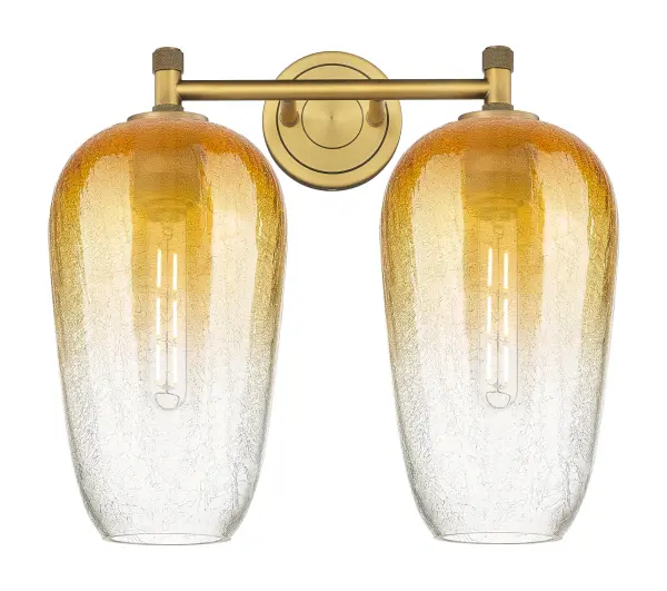 Details abound in the Crown Point Collection with an industrial take on modern sophistication. This stunning line of fixtures features cylindrical glass set in an updated restoration style frame with intricate knurling detail on the sockets, canopy, and finials.