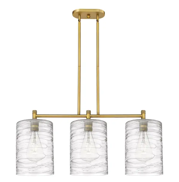 Details abound in the Crown Point Collection with an industrial take on modern sophistication. This stunning line of fixtures features cylindrical glass set in an updated restoration style frame with intricate knurling detail on the sockets, canopy, and finials.