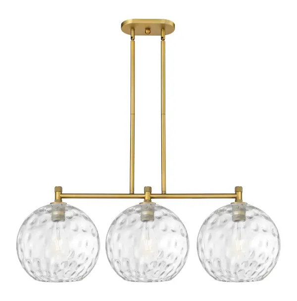 Details abound in the Crown Point Collection with an industrial take on modern sophistication. This stunning line of fixtures features cylindrical glass set in an updated restoration style frame with intricate knurling detail on the sockets, canopy, and finials.