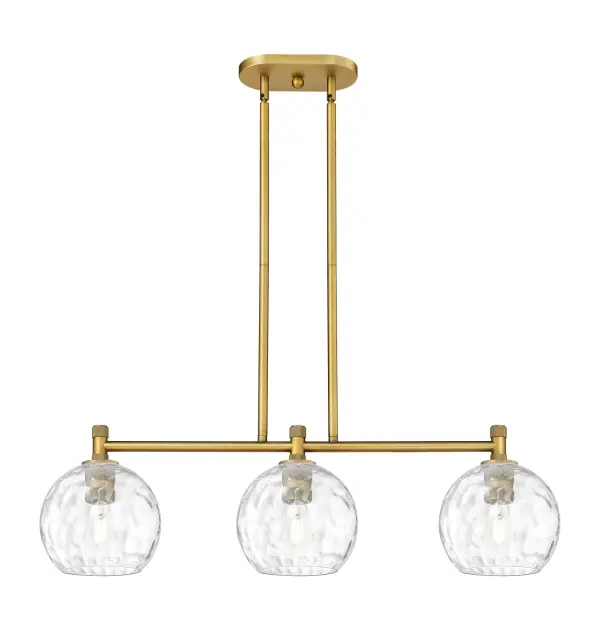 Details abound in the Crown Point Collection with an industrial take on modern sophistication. This stunning line of fixtures features cylindrical glass set in an updated restoration style frame with intricate knurling detail on the sockets, canopy, and finials.