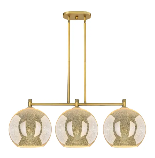 Details abound in the Crown Point Collection with an industrial take on modern sophistication. This stunning line of fixtures features cylindrical glass set in an updated restoration style frame with intricate knurling detail on the sockets, canopy, and finials.