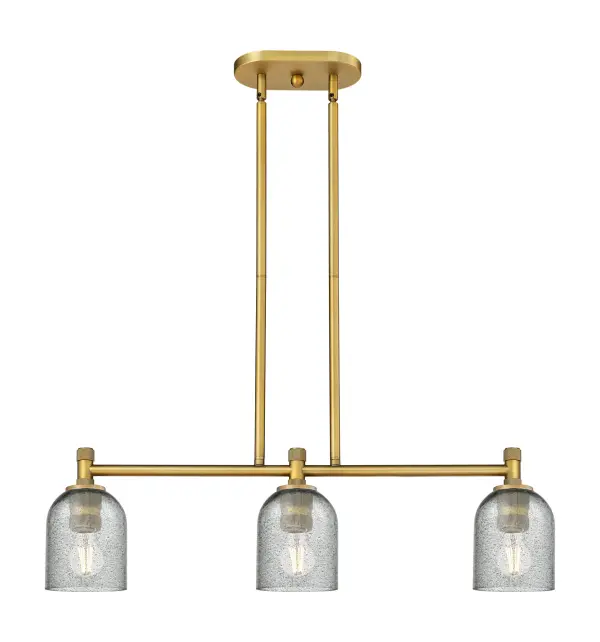 Details abound in the Crown Point Collection with an industrial take on modern sophistication. This stunning line of fixtures features cylindrical glass set in an updated restoration style frame with intricate knurling detail on the sockets, canopy, and finials.
