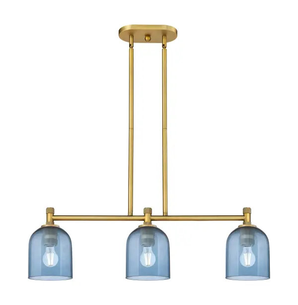 Details abound in the Crown Point Collection with an industrial take on modern sophistication. This stunning line of fixtures features cylindrical glass set in an updated restoration style frame with intricate knurling detail on the sockets, canopy, and finials.