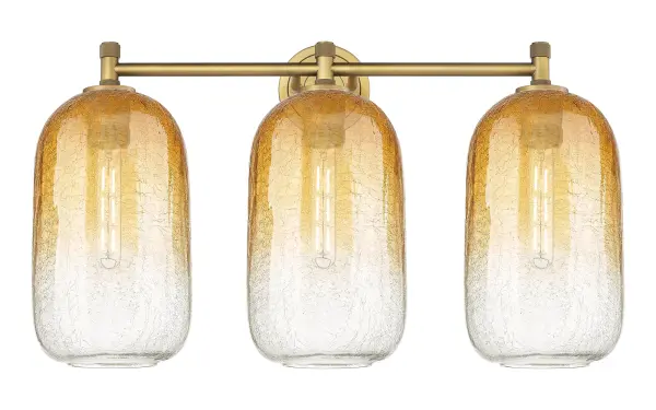 Details abound in the Crown Point Collection with an industrial take on modern sophistication. This stunning line of fixtures features cylindrical glass set in an updated restoration style frame with intricate knurling detail on the sockets, canopy, and finials.