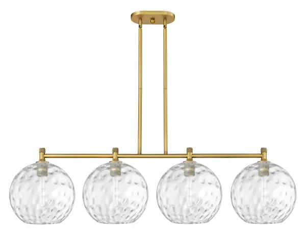 Details abound in the Crown Point Collection with an industrial take on modern sophistication. This stunning line of fixtures features cylindrical glass set in an updated restoration style frame with intricate knurling detail on the sockets, canopy, and finials.