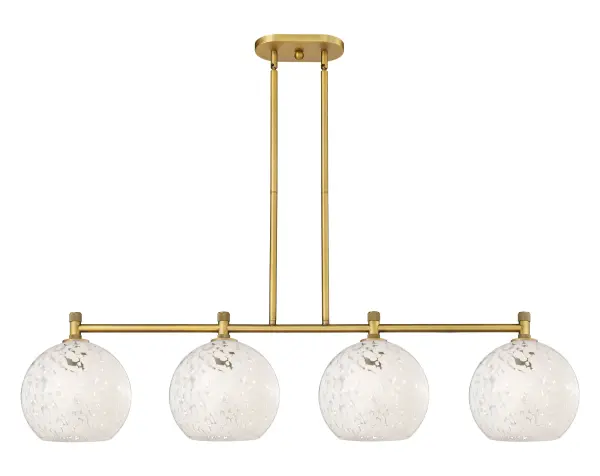 Details abound in the Crown Point Collection with an industrial take on modern sophistication. This stunning line of fixtures features cylindrical glass set in an updated restoration style frame with intricate knurling detail on the sockets, canopy, and finials.