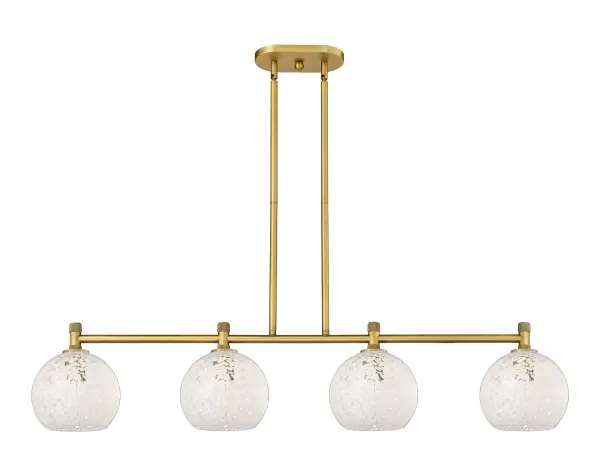 Details abound in the Crown Point Collection with an industrial take on modern sophistication. This stunning line of fixtures features cylindrical glass set in an updated restoration style frame with intricate knurling detail on the sockets, canopy, and finials.