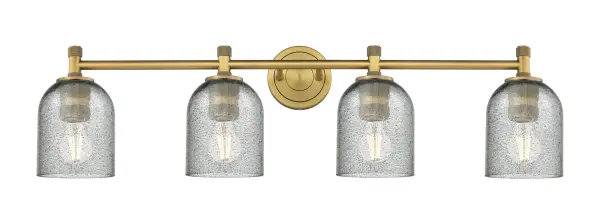 Details abound in the Crown Point Collection with an industrial take on modern sophistication. This stunning line of fixtures features cylindrical glass set in an updated restoration style frame with intricate knurling detail on the sockets, canopy, and finials.