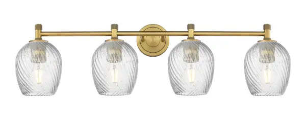Details abound in the Crown Point Collection with an industrial take on modern sophistication. This stunning line of fixtures features cylindrical glass set in an updated restoration style frame with intricate knurling detail on the sockets, canopy, and finials.