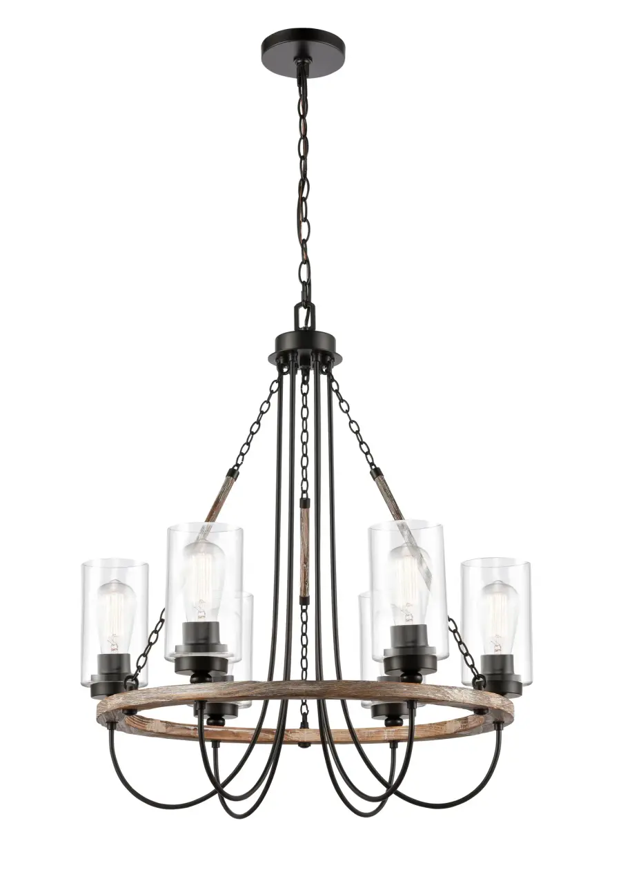 Paladin - Matte Black - Chandelier - Image 1