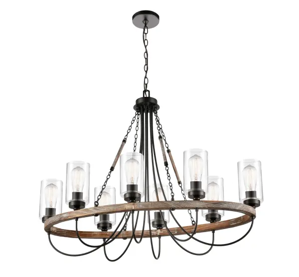 Paladin - Matte Black - Chandelier - Image 1