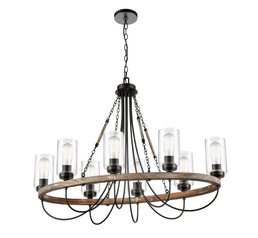 Paladin - Matte Black - Chandelier - Image 1