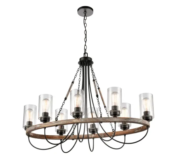 Paladin - Matte Black - Chandelier - Image 1