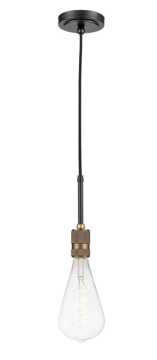 Ellis - Black Antique Brass - Mini Pendant