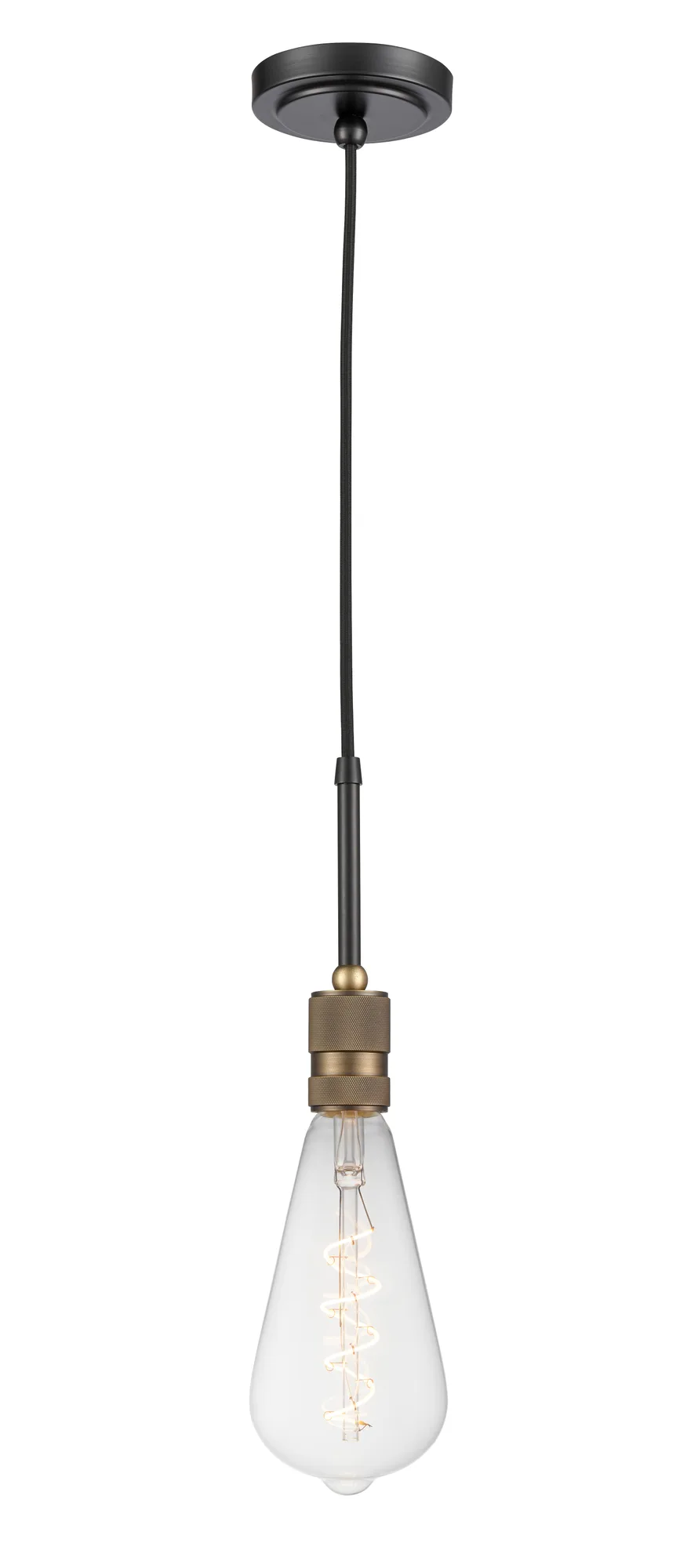 Ellis - Black Antique Brass - Mini Pendant