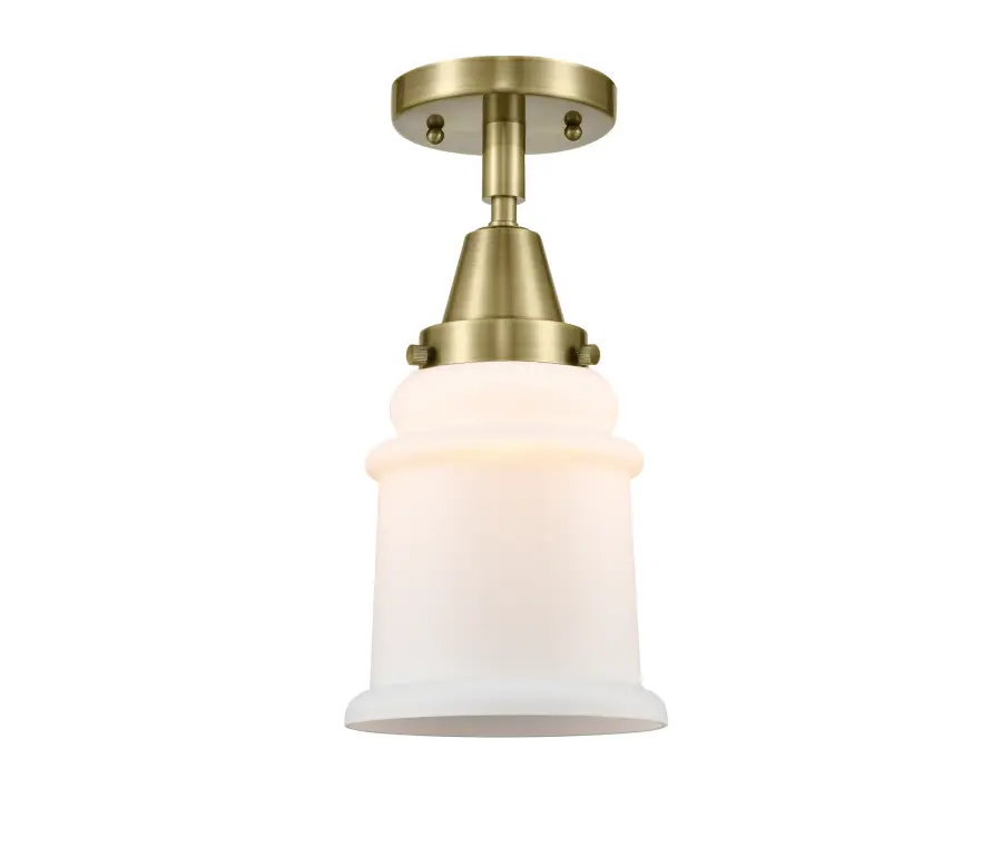 Canton - Antique Brass - Flush Mount - Image 1