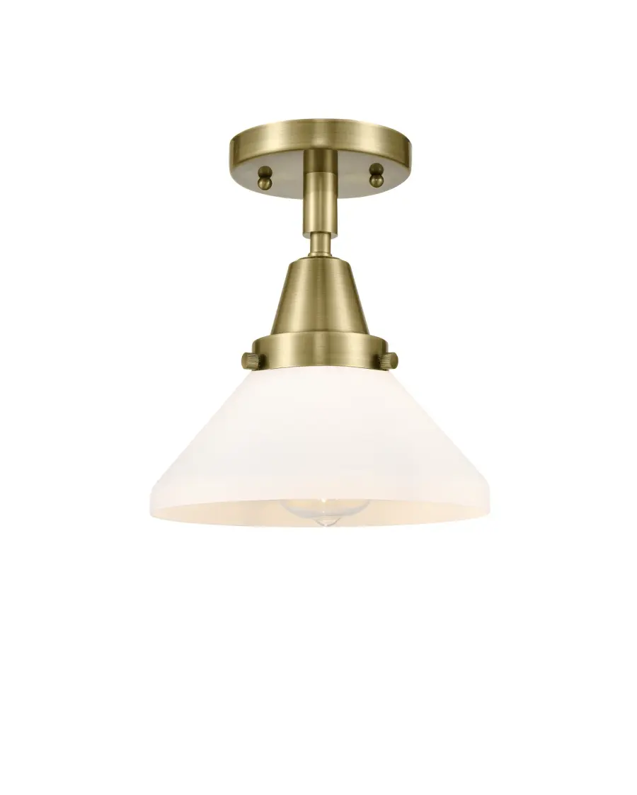 Caden - Antique Brass - Flush Mount - Image 1