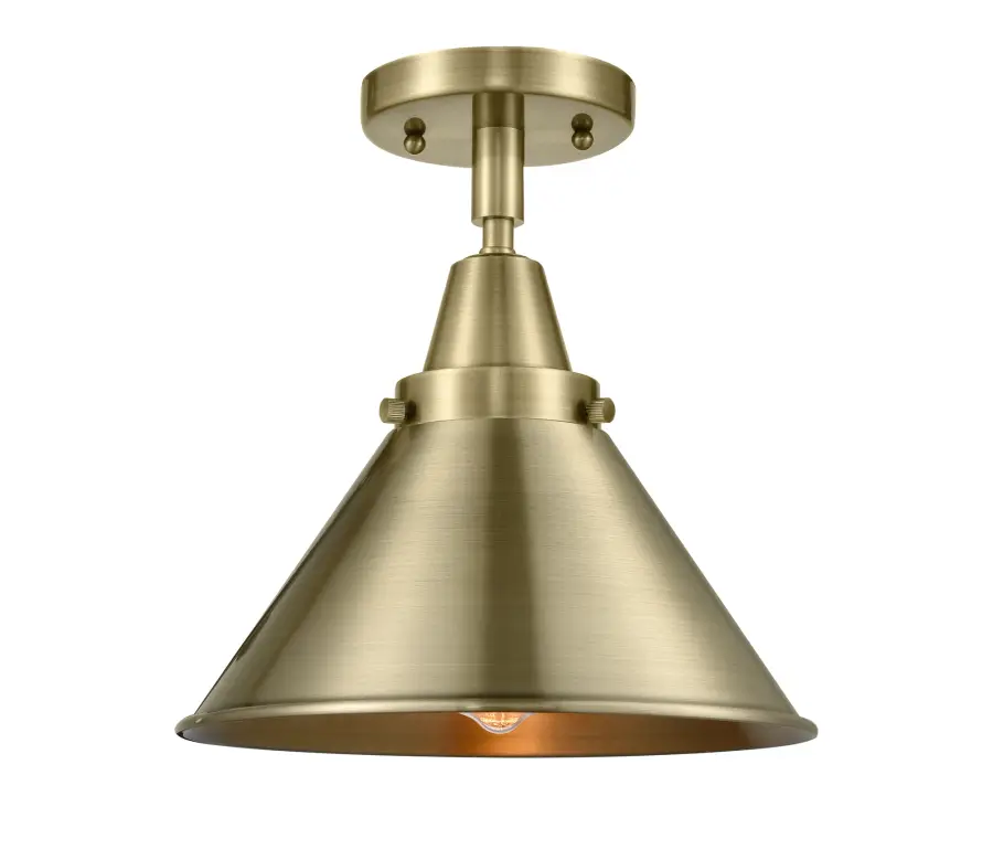 Briarcliff - Antique Brass - Flush Mount - Image 1