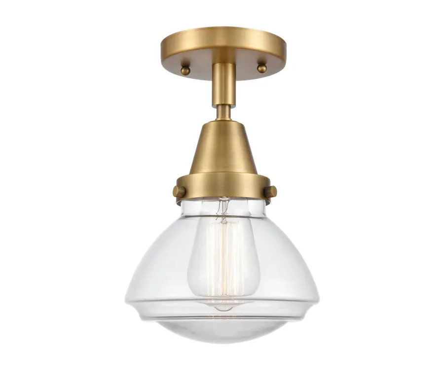 Olean - Brushed Brass - Flush Mount - Image 1